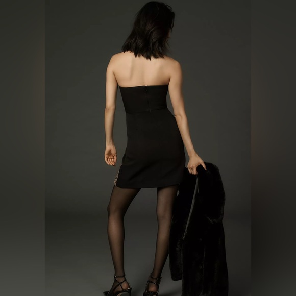 NWT Nikita Mhaisalkar Strapless Embellished Mini Dress - Picture 3 of 4